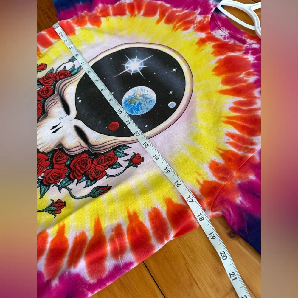 Grateful Dead - Bay Area Beloved Tie Dye T-Shirt Size Medium Liquid Blue 🔥 - Picture 6 of 7